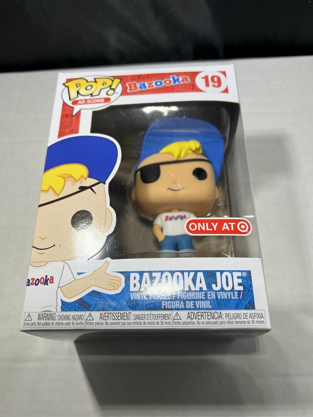 Funko Pop! Bazooka Joe #19 Ad Icons Target Exclusive Vinyl Figure NEW